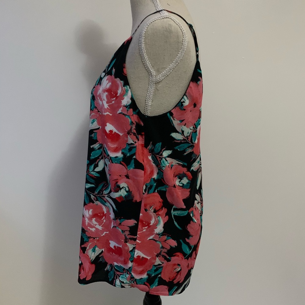 Calvin Klein Floral Career Tank Camisole - Picture 3 of 6